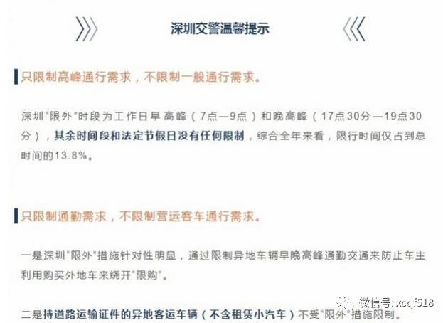 深圳车限行最新规定详解，解读与理解指南